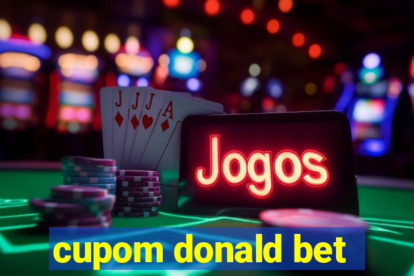 cupom donald bet